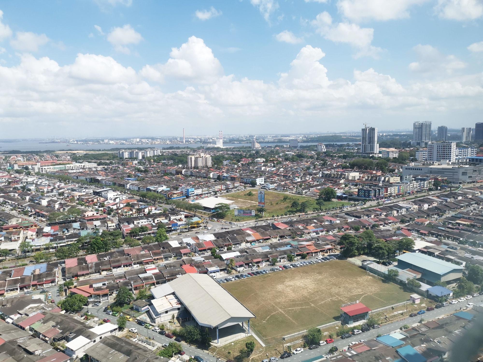 เคเอสแอล โฮเต็ลแอนด์รีสอร์ต Hotel ยะโฮร์บาห์รู ภายนอก รูปภาพ Aerial view of Johor, Malaysia