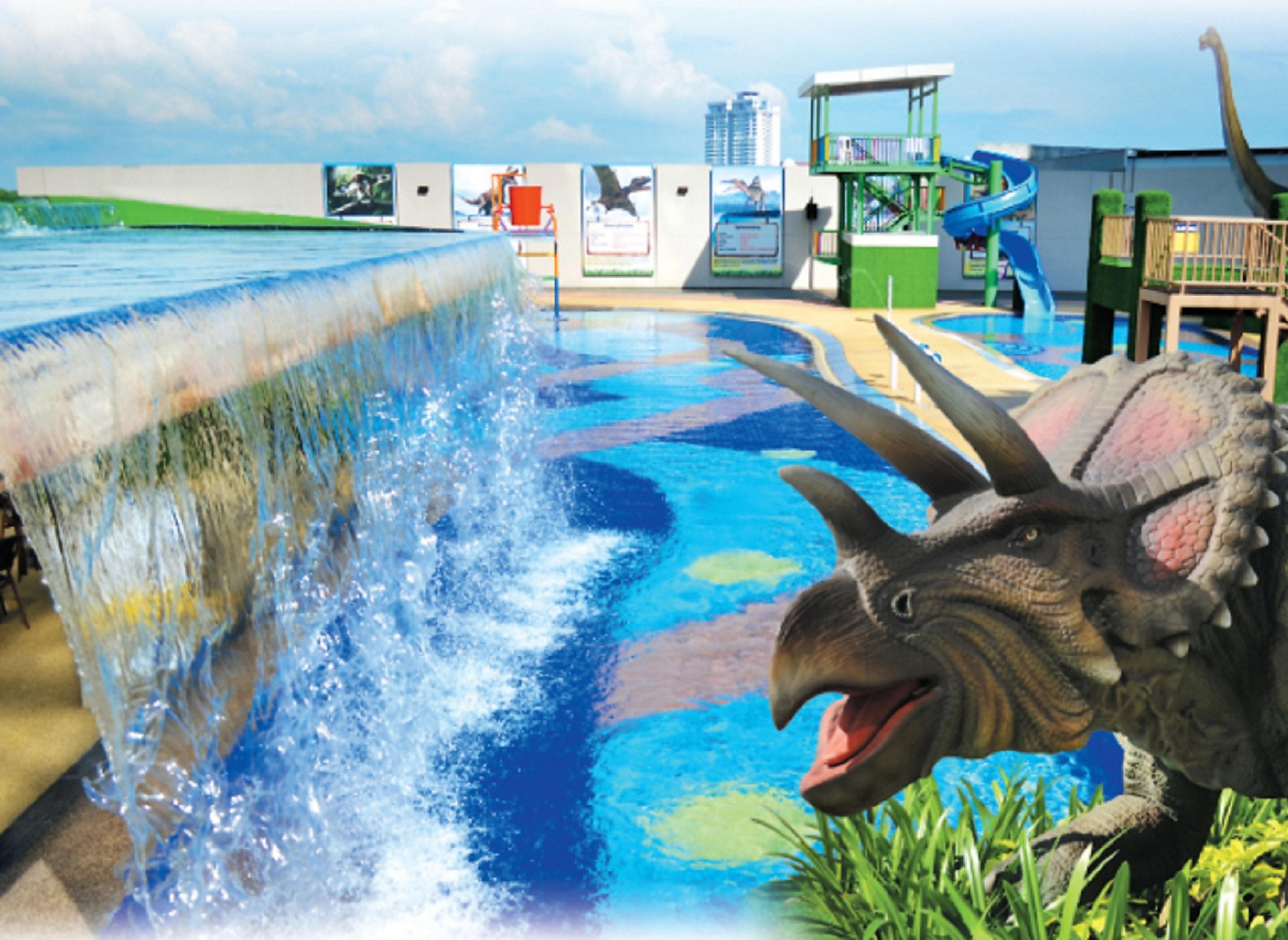 เคเอสแอล โฮเต็ลแอนด์รีสอร์ต Hotel ยะโฮร์บาห์รู ภายนอก รูปภาพ The park's dinosaur exhibit